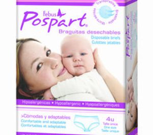 Albasa completa la línea Pospart con braguitas desechables