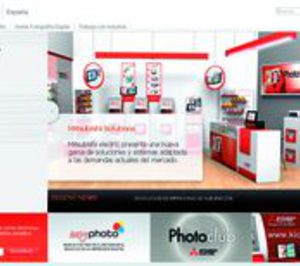 Mitsubishi apuesta por la interactividad con su web para tiendas de fotografía