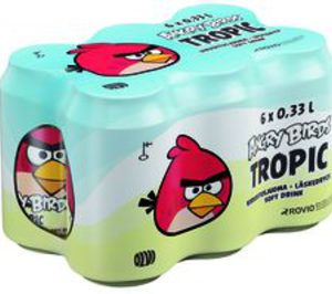 Los refrescos Angry Birds llegan a España