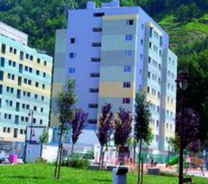 Schlüter insonoriza una promoción de viviendas en Mondragón
