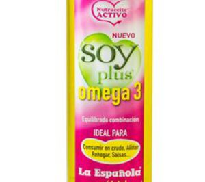 La Española mejora la fórmula y presentacion de su aceite Soy Plus omega 3