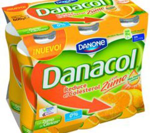 Danone lanza ‘Danacol’ con zumos de frutas