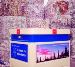 La tasa de recogida de papel usado cae tres puntos en España y en Europa