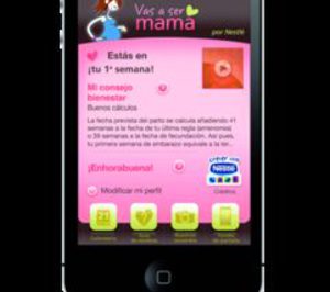 Nestlé lanza una aplicación de Iphone para embarazadas