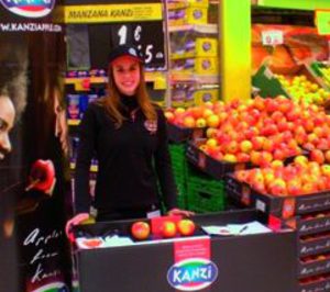 El club de manzana Kanzi se promociona en Bilbao