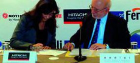 Hitachi firma un acuerdo con AEDICI para desarollar unas Jornadas Técnicas