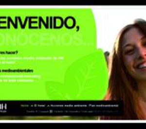 NH Hoteles presenta su página web medioambiental