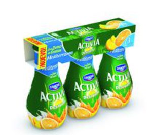 Danone estrena categoría con Activia 0% con zumo