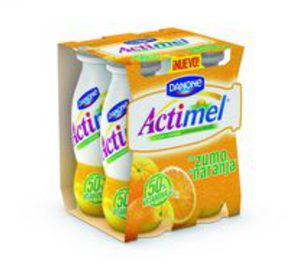Danone presenta el nuevo Actimel con zumo