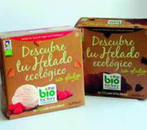 The BIO Factory lanza helado ecológico sin gluten