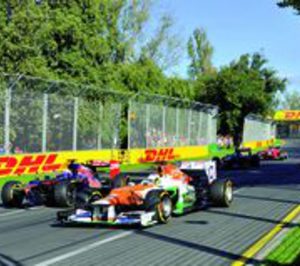 DHL se ocupa de la logística de la Fórmula 1 en España