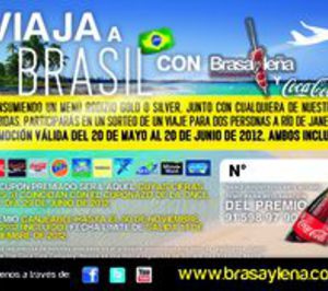 Brasa y Leña y Coca Cola lanzan una promoción para viajar a Brasil