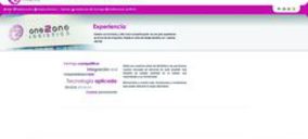 One2One presenta su nueva web