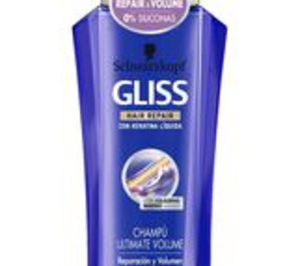 Henkel presenta la nueva gama Ultimate Volume de Gliss