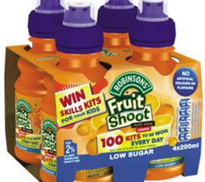 Pepsico cierra un acuerdo con Britvic para relanzar Fruit Shoot en España