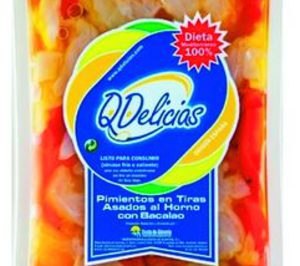 QDelicias ya comercializa bacalao con pimientos
