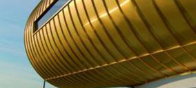 El cobre dorado marca tendencia en las fachadas