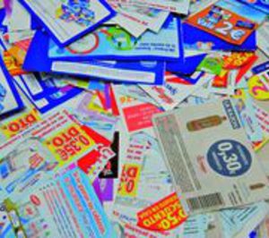 La alimentación absorbe el 50% de los vales descuento distribuidos por las marcas