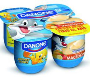 Danone presenta la gama de sabores en cobranding con Looney Tunes