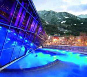 Fluidra construye la zona de aguas termales de Inúu en Andorra