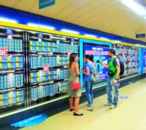 Danone transforma la estación de metro de Callao en La Estación del Ahorro