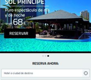 Meliá presenta su nueva web para dispositivos móviles