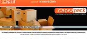 Capsa Packaging lanza su portal de venta online
