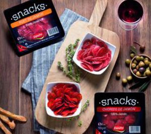 Espuña lanza snacks de embutido