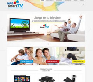 La web de NPG dedica un espacio exclusivo para productos Smart TV