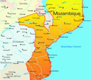 Gebomsa desembarca en África