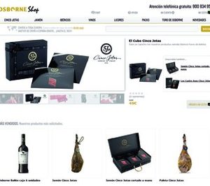 La tienda on line de Osborne estrena imagen