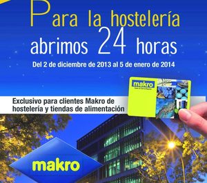Makro abrirá 24 h su céntrico cash madrileño