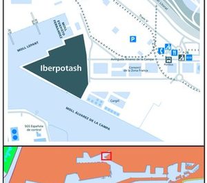 Iberpotash invertirá 100 M€ en el puerto de Barcelona