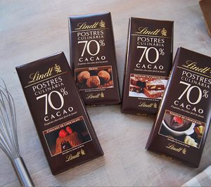 Lindt acerca su tableta de postres