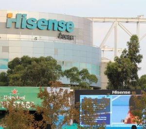 Hisense, presente en el Abierto de Australia 2014