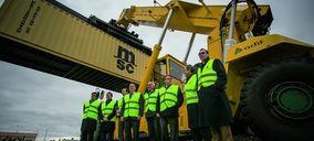 Parte el primer tren del Centro Logístico San Lázaro