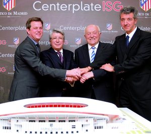 El Atlético de Madrid firma con Centerplate ISG la restauración de su nuevo estadio