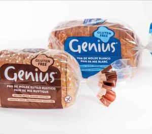 Genius Food lanza su primera gama de pan fresco sin gluten