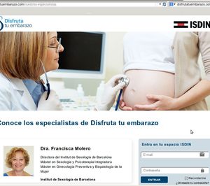 Isdin pone en marcha una web informativa para embarazadas