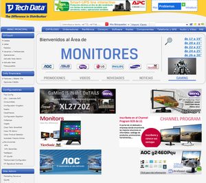 Tech Data crea un nuevo portal dedicado al mercado de monitores