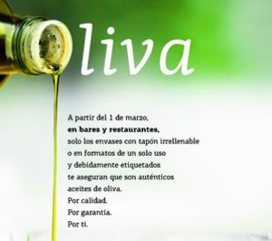 El aceite de oliva promociona los envases irrellenables