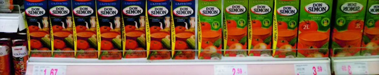 Análisis 2014 del lineal de gazpachos y cremas