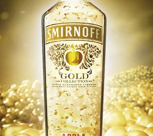 Diageo lanza Smirnoff con pepitas de oro