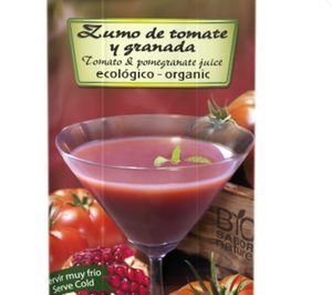 Biosabor Nature presenta su nuevo zumo funcional de tomate y granada