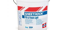 Knauf comercializa la pasta Sheetrock Fill & Finish Light