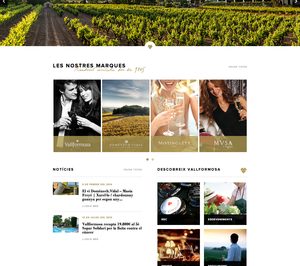 Masía Vallformosa estrena web corporativa