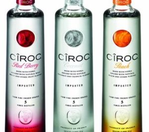 Diageo amplía la gama de vodkas Cîroc