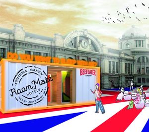 Varios proveedores de equipamiento y servicios colaboran con Room Mate en el hotel más pequeño del mundo