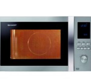 Sharp lanza la gama de microondas Streamline de acero inoxidable