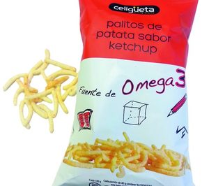 Celigüeta y Azti presentan un snack enriquecido con omega 3 y 6